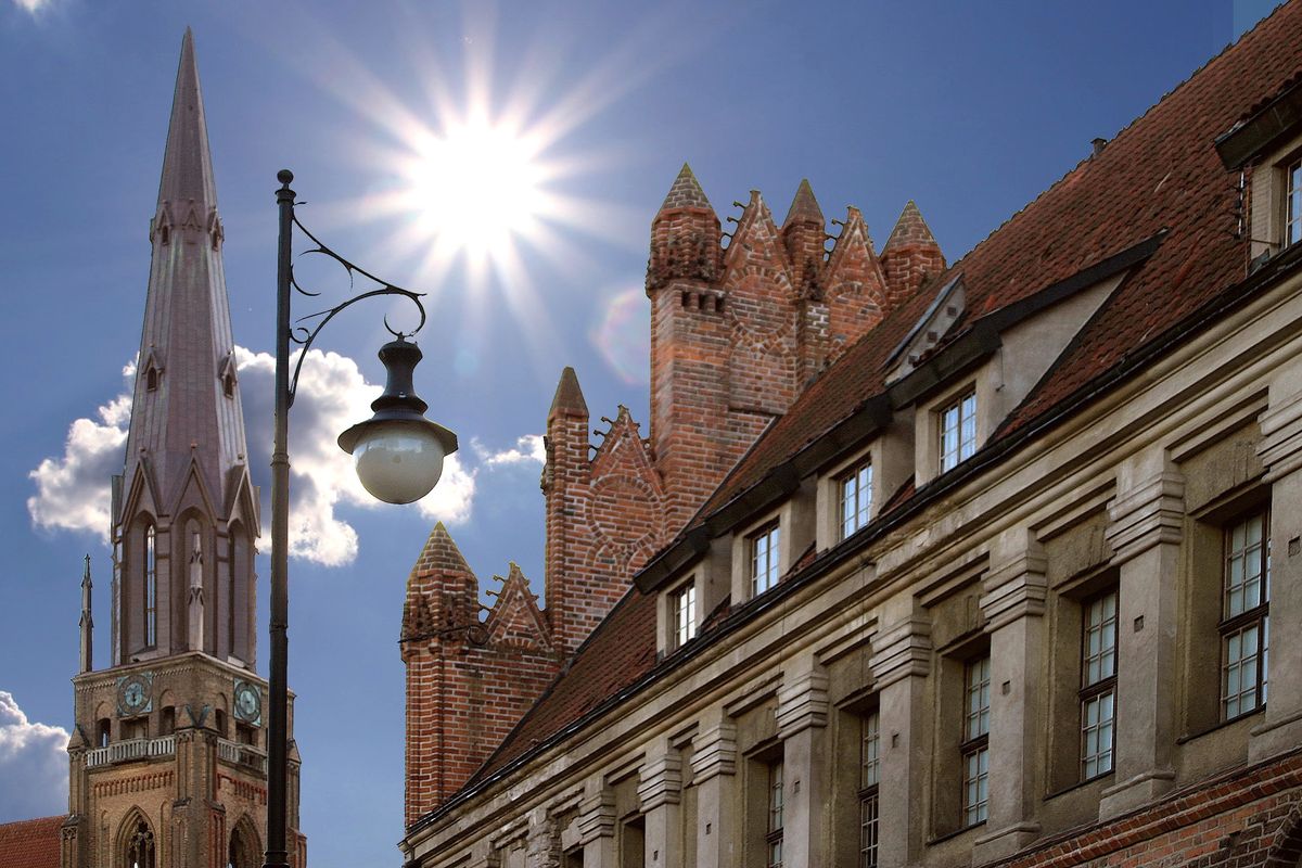 Chojna - jedno z piękniejszych barkowych miast w Polsce 