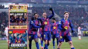 Hiszpańskie media rozpływają się na FC Barceloną. "Wielcy"