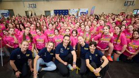Blisko pięćset uczennic ze stolicy trenowało i rozmawiało z wyjątkowymi mistrzyniami sportu