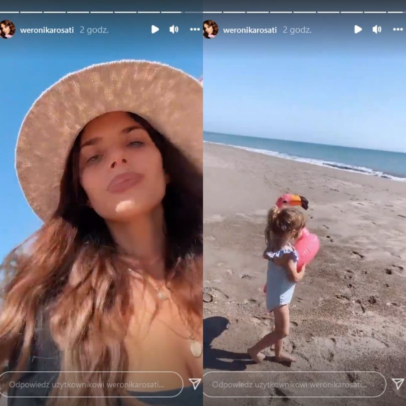 Weronika Rosati relacjonuje wakacje w Meksyku