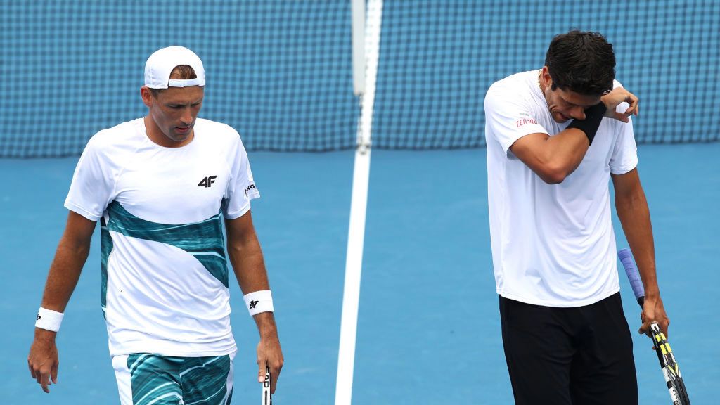 Getty Images / Clive Brunskill / Na zdjęciu: Łukasz Kubot (z lewej) i Marcelo Melo (z prawej)