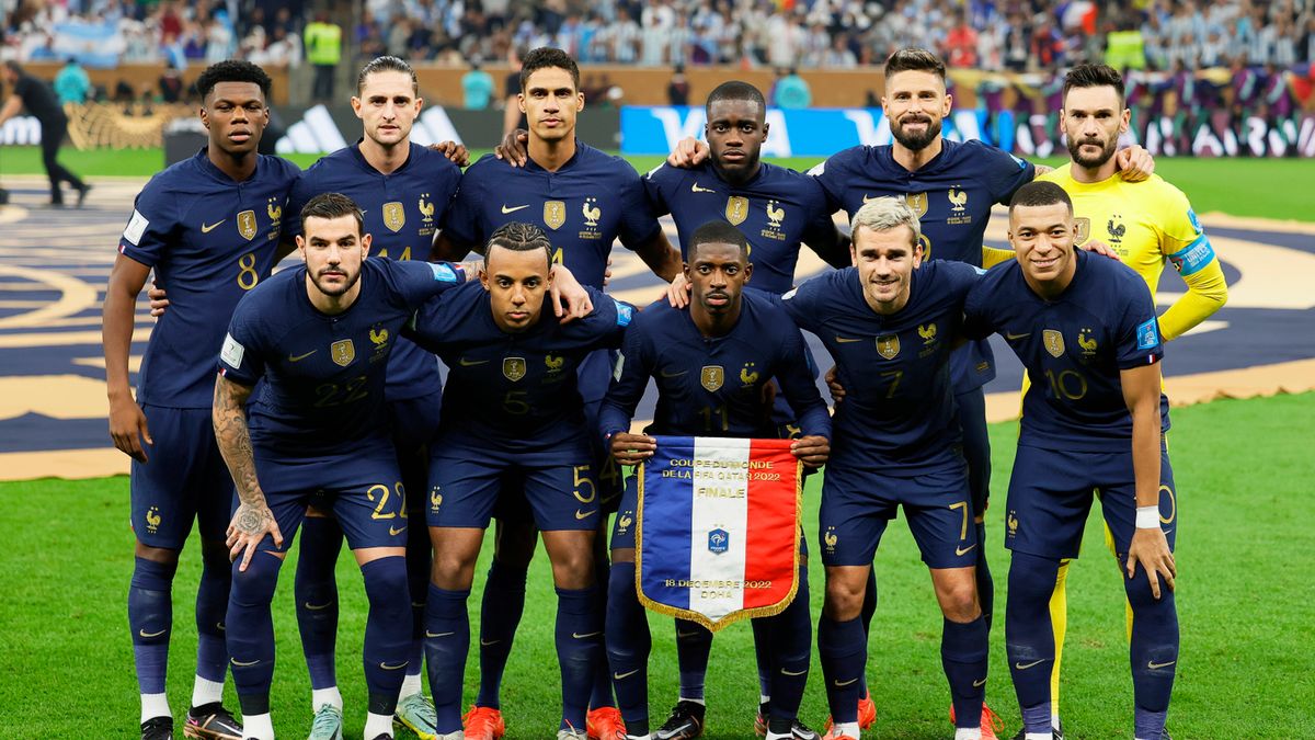 piłkarze reprezentacji Francji