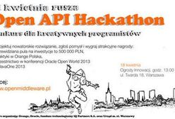 OpenApiHackathon - warszawski konkurs dla programistów!