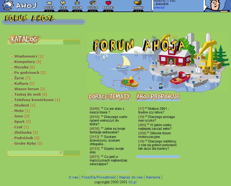 Ahoj.pl — najkrócej działający portal internetowy w Polsce. A miał być potęgą