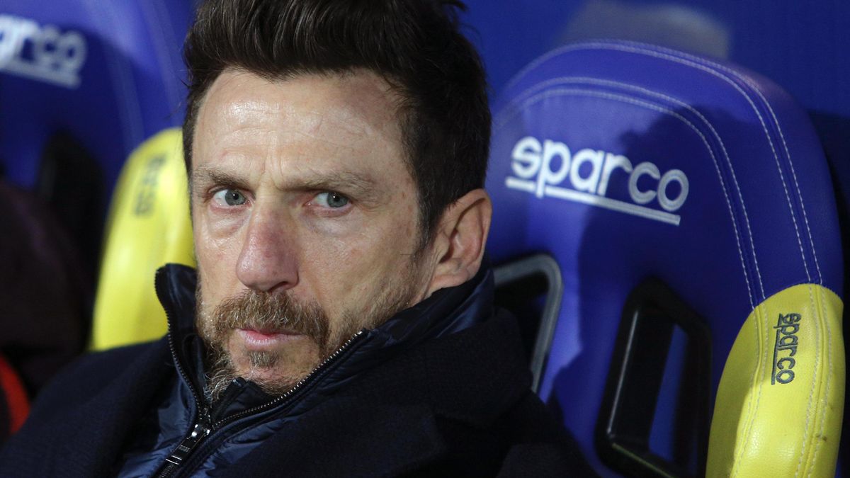 PAP/EPA / FEDERICO PROIETTI / Na zdjęciu: Eusebio Di Francesco