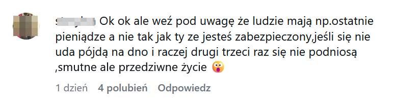 Oskar Wojciechowski wdał się w dyskusję z internautką