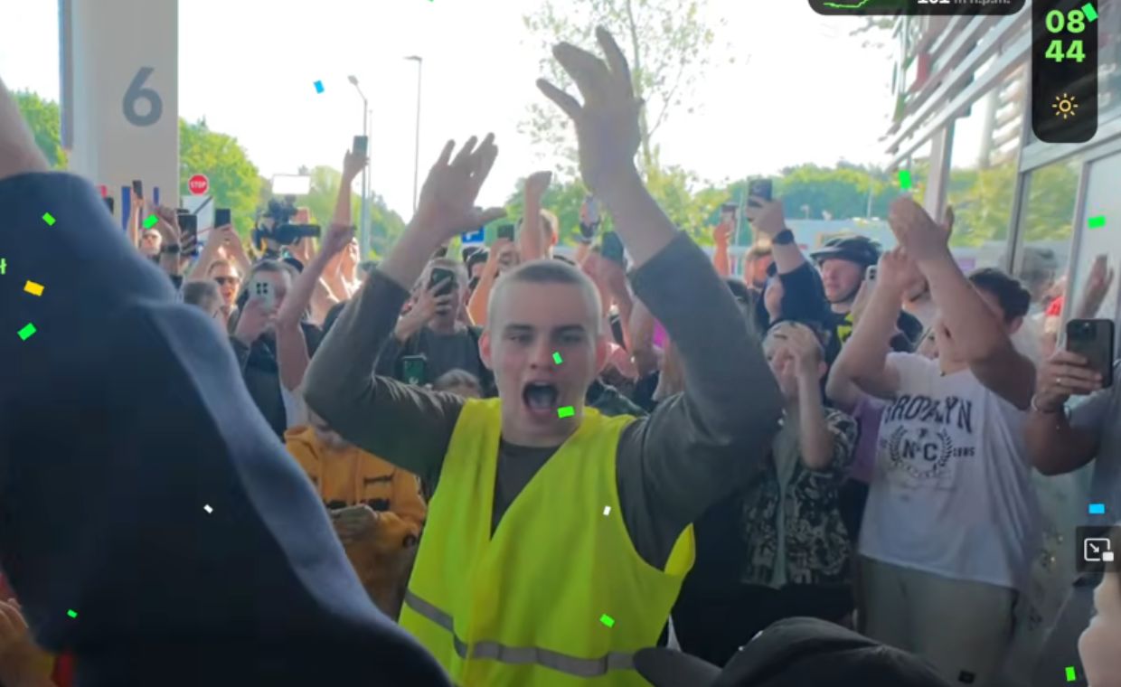 Udało się. Łatwogang osiągnął cel przed dotarciem do Gdańska