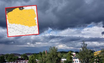 Alarm w 11 województwach. Burze przetaczają się przez Polskę