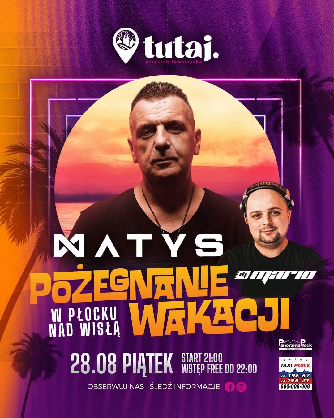 Pożegnanie wakacji - koncert Dj Matys 
