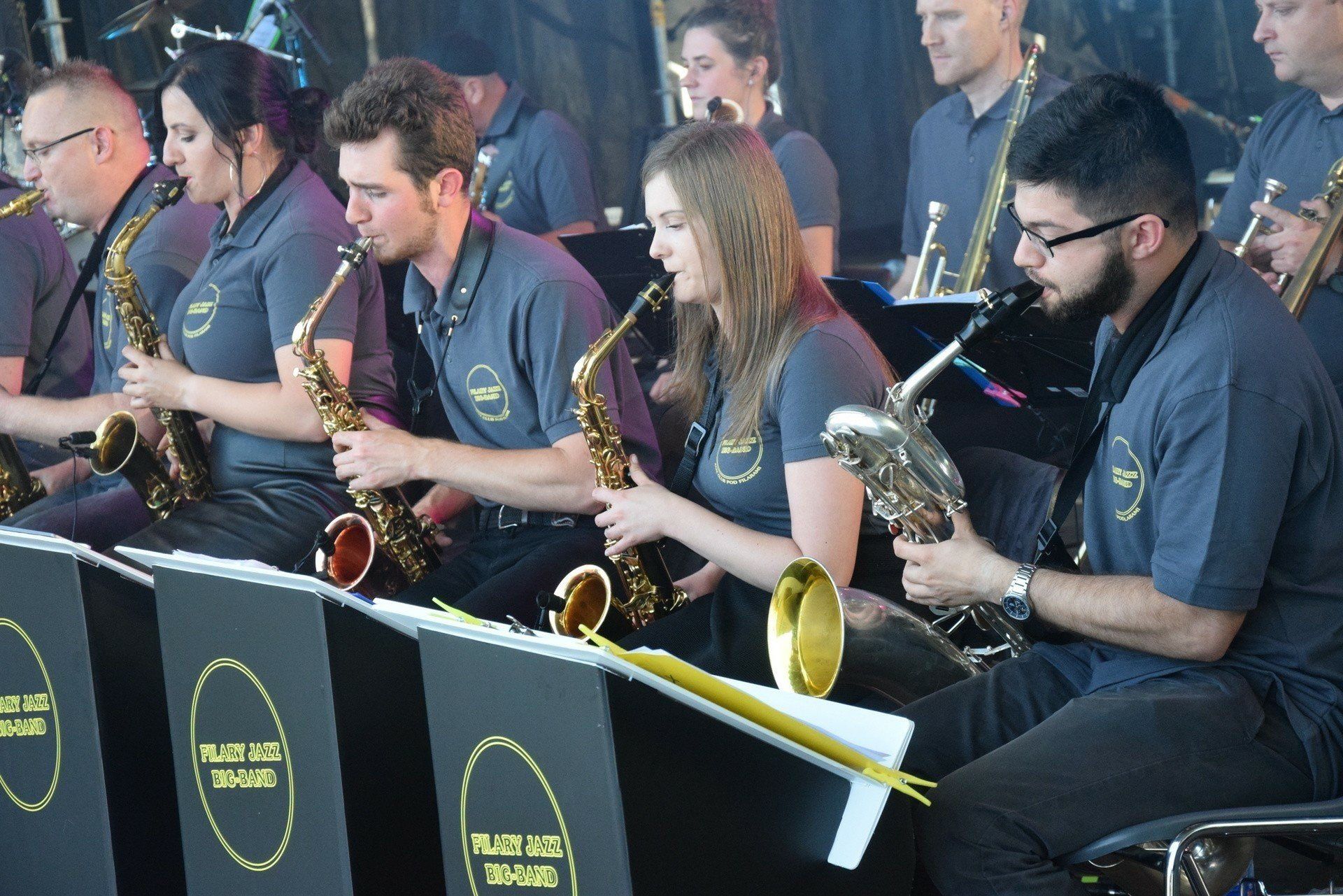 Filary Jazz Big Band wystąpią w sobotę 12 lipca na Starym Rynku.