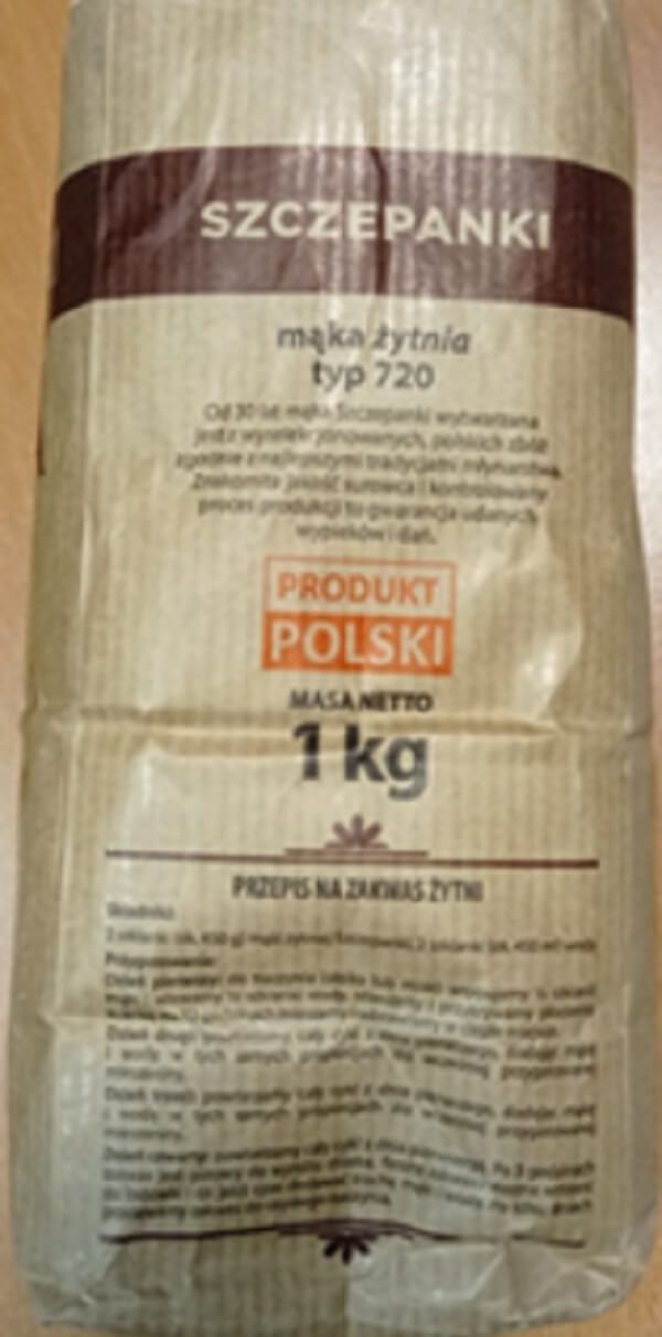 Ostrzeżenie dotyczące mąki