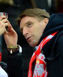 Tomasz Lis z córką na Stadionie Narodowym!