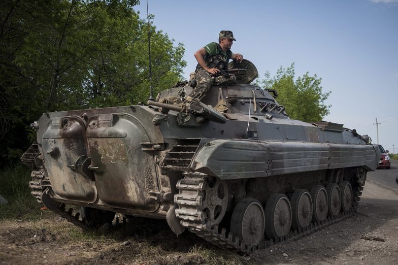 Wojna na Ukrainie. Część batalionu "Donbas" wyrwała się z zasadzki