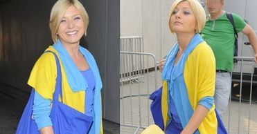 Edyta Olszówka: Smerf z TVN-u? Co ona na siebie założyła?!