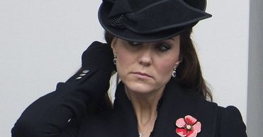 Smutna i zamyślona księżna Kate