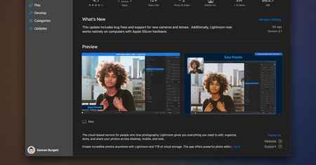 Adobe Lightroom otrzyma wsparcie technologii Apple M1 i Windows Arm