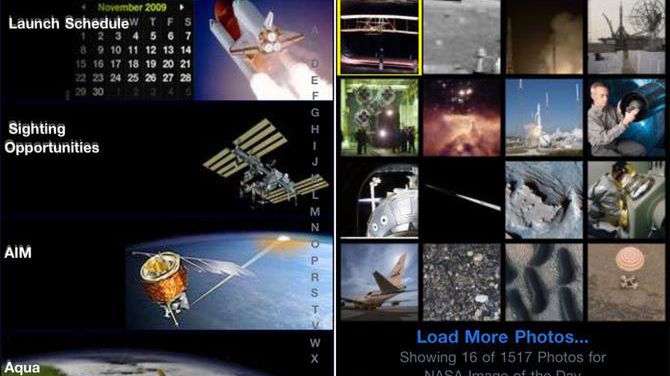 Oficjalna aplikacja NASA Androida 1