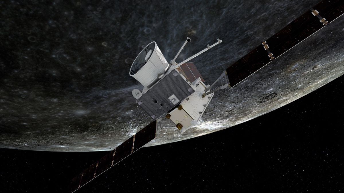 Sonda BepiColombo ma znaleźć się na docelowej orbicie Merkurego w 2025 roku 