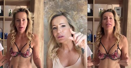 Paulina Smaszcz pręży się w bieliźnie po zabiegu "ŻELAZKIEM" antycellulitowym i ogłasza: "Zamierzam dbać o moje ciało i waginę"