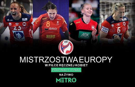 ME piłkarek ręcznych w kanale Metro