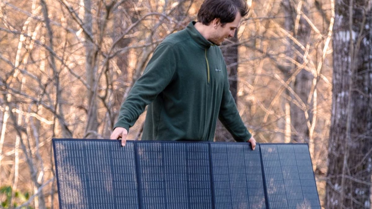 Przenośna fotowoltaika. Mobilny panel fotowoltaiczny