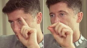 "Też jestem człowiekiem". Ważny moment podczas wywiadu Lewandowskiego