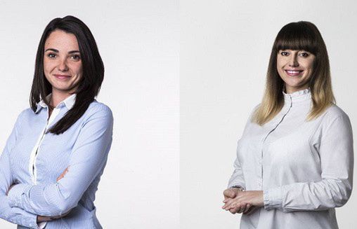 Natalia Koc-Nowocińska i Magda Gołębiewska w Carat