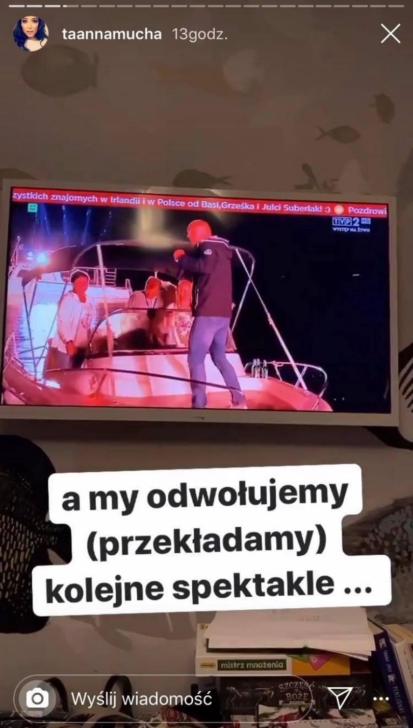 Anna Mucha oburzona wakacyjnymi koncertami TVP