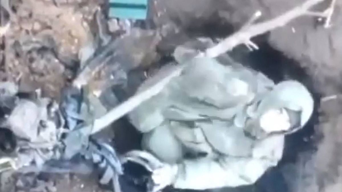 Zaskakująca reakcja rosyjskiego żołnierza na widok drona Sił Zbrojnych Ukrainy