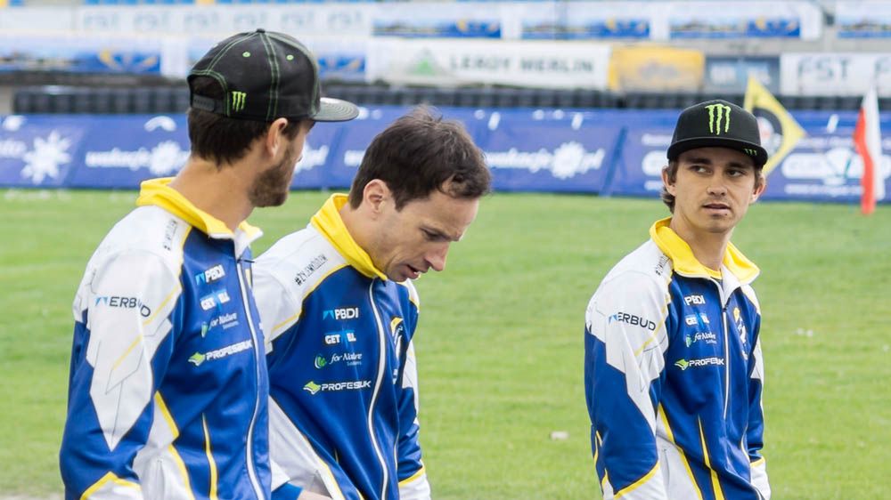 WP SportoweFakty / Tomasz Sieracki / Na zdjęciu od lewej: Chris Holder, Rune Holta, Jack Holder