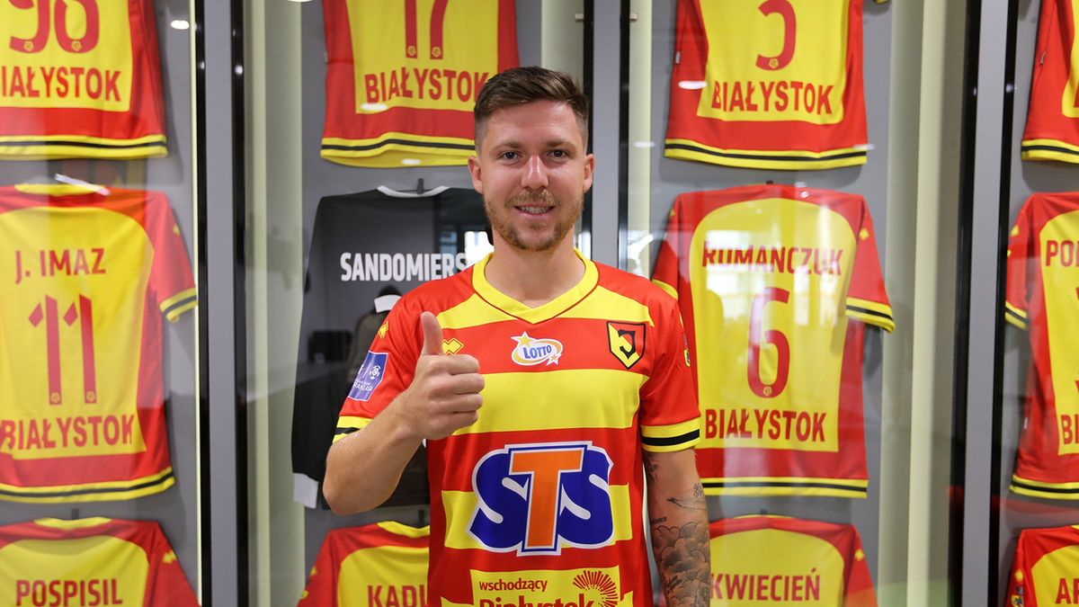 Materiały prasowe / Jagiellonia Białystok  / Na zdjęciu: Tomas Prikryl 