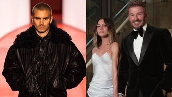 Romeo Beckham maszeruje po wybiegu podczas Tygodnia Mody. Zrobi karierę jak rodzice?