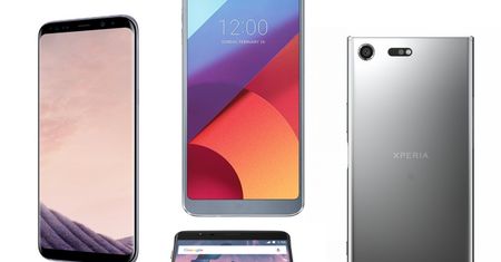 Galaxy S8 vs LG G6 vs OnePlus 3T vs Xperia XZ Premium - porównujemy specyfikacje