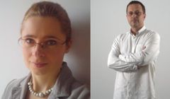 Małgorzata Tomczyk-Walczak i Jarosław Pawlak w IRCenter