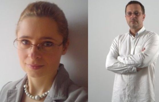 Małgorzata Tomczyk-Walczak i Jarosław Pawlak w IRCenter