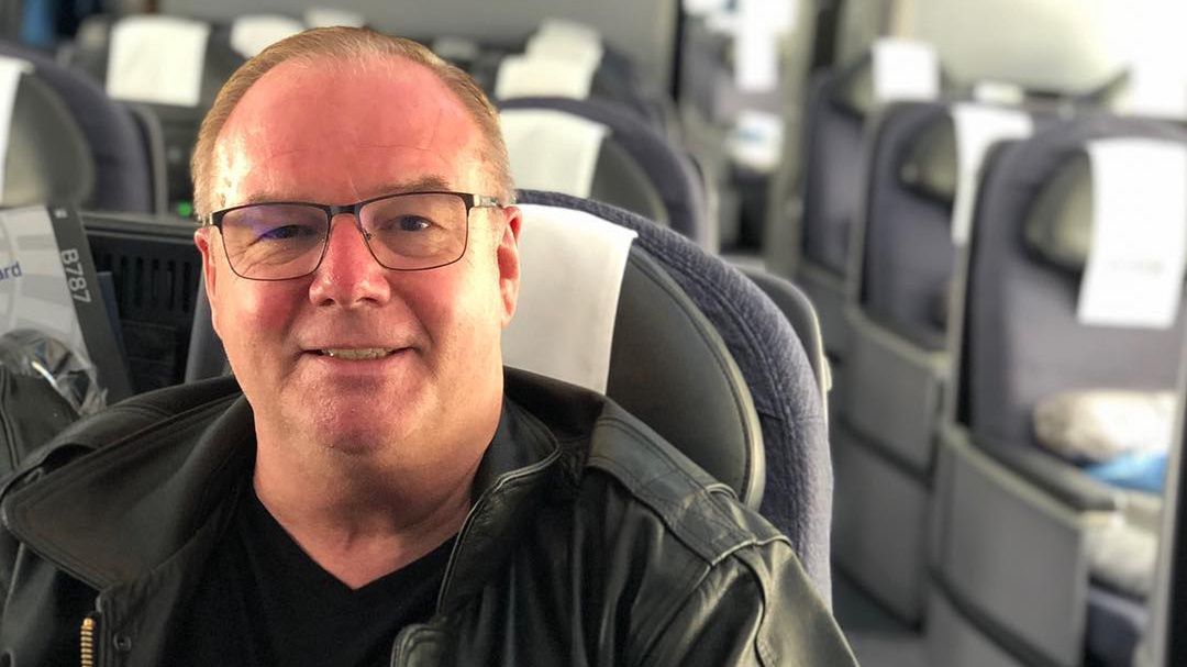 Tom Stuker na pokładzie samolotów spędzał średnio od 200 do 250 dni w roku