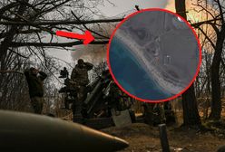 Rosjanie wykopali okopy na plaży. Wyciekły zdjęcia