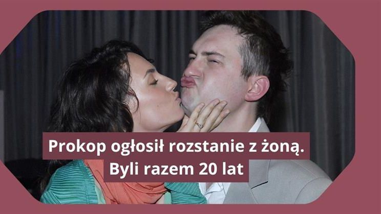 Prokopowie kończą małżeństwo po 20 latach. Wydali oświadczenie