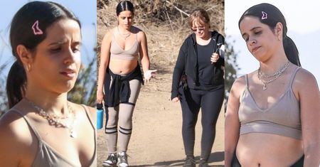 Camila Cabello DBA O KONDYCJĘ, przechadzając się po wzgórzach Los Angeles w towarzystwie mamy (ZDJĘCIA)