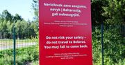 "Możesz nie wrócić". Alarmujące tablice na granicy Litwy