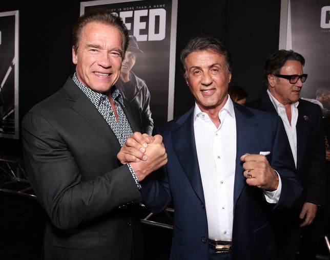 Arnold Schwarzenegger i Sylvester Stallone przez lata byli największymi rywalami