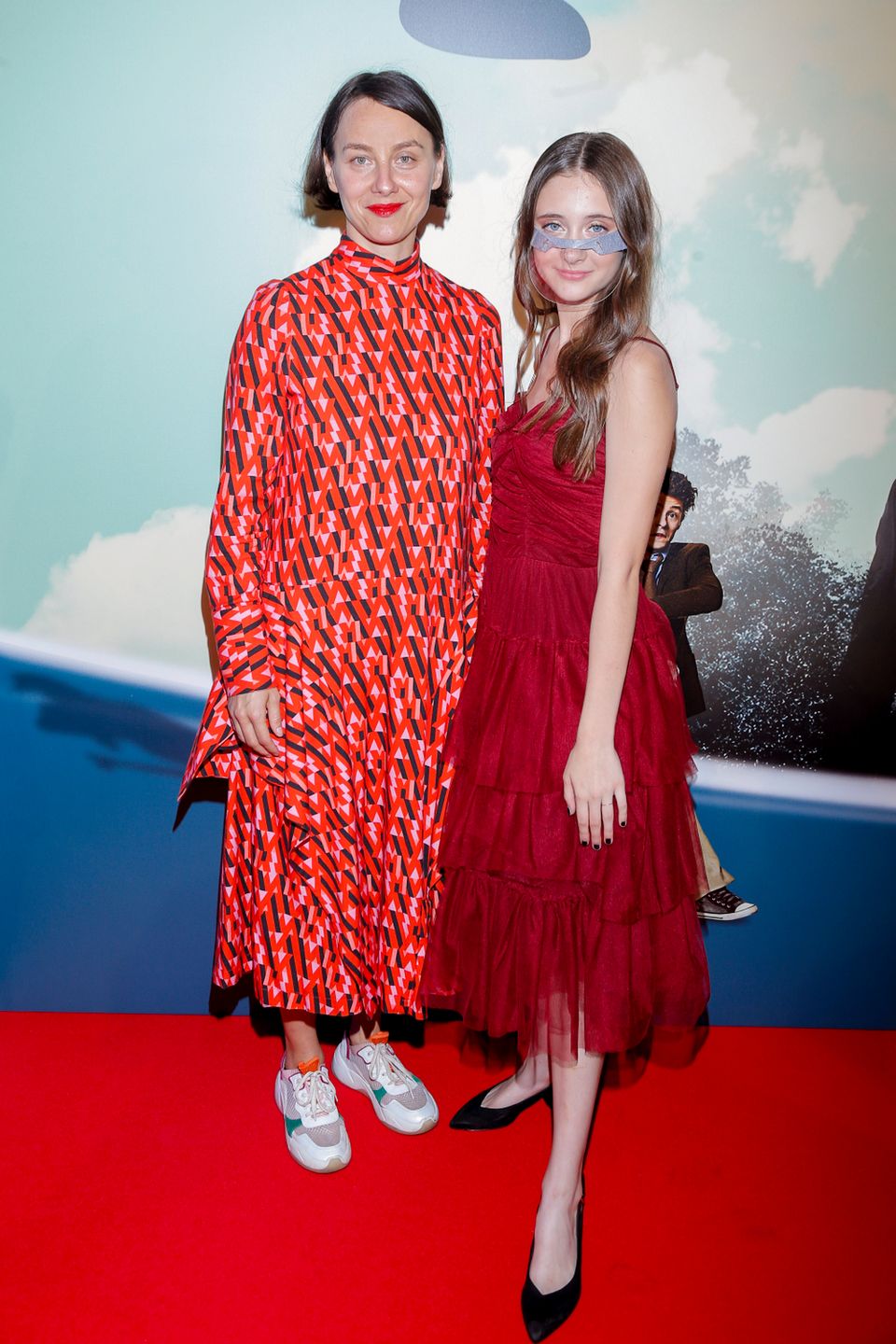 Mia Goti, Marta Malikowska  na premierze filmu Tarapaty 2