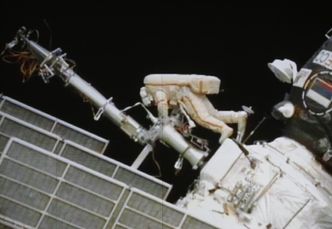 Kosmiczny spacer rosyjskich kosmonautów