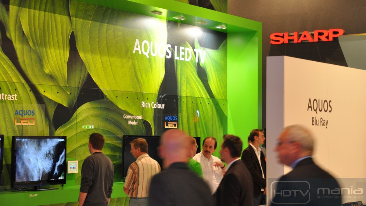 IFA 2009: wizyta u Sharpa i wywiad 1