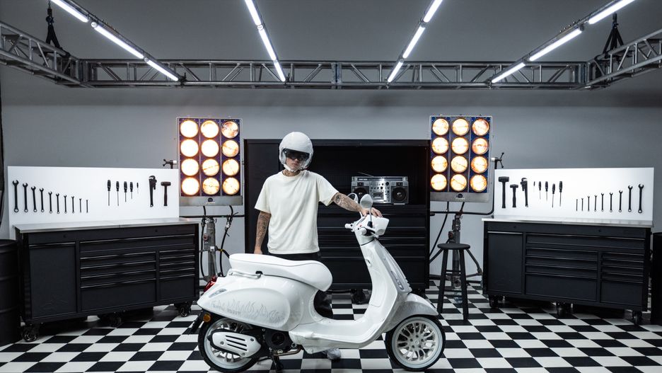 Justin Bieber stworzył wersję specjalną Vespy