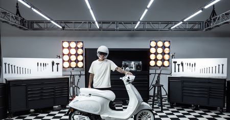 Justin Bieber zaprojektował swoją wersję Vespy. Nowa odmiana specjalna trafi do sprzedaży