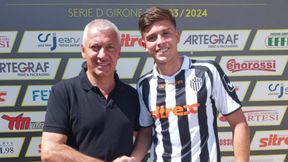 Nazywa się Bergoglio i jest kuzynem papieża. Podpisał kontrakt we Włoszech