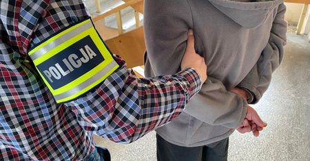 Złodziej złapany na gorącym uczynku