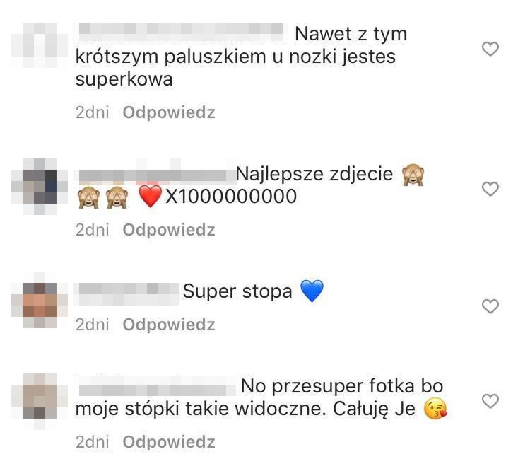Paulina Sykut Jeżyna podbija internet interesującymi palcami u stóp