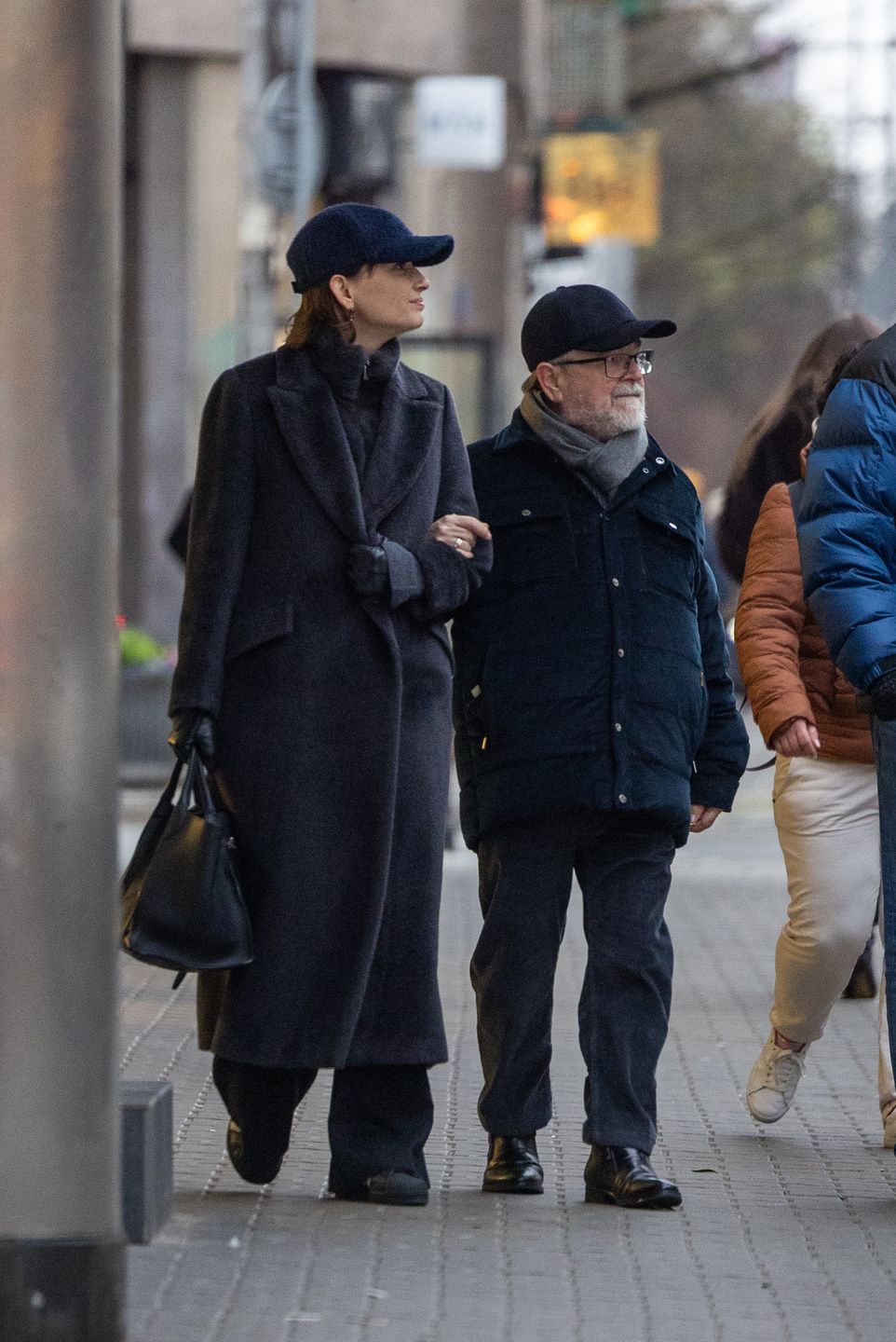 Edward Miszczak uskutecznia wypad na miasto z Anną Cieślak